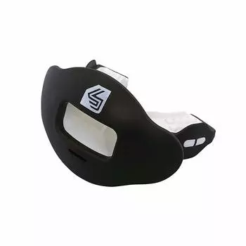 SHOCKDOCTOR Капа для рта Max Air Flow Lip Guard 3500 2.0 Черный/Белый