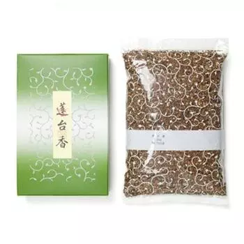 Shoeido Incense Lotus Incense 500g Packed in Paper Box #410311 зелёный