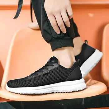 Shoes Men s plus Size Summer Lightweight Men s Shoes Breathable Mesh Running Shoes Men s Sneaker Sneakers 39