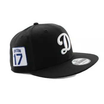 Shohei Otani Model 9FIFTY Los Angeles Dodgers MLB D LOGO SHOHEI OHTANI SNAPBACK BLACK LOS ANGELES DODGERS [New Era] NAME&NUMBER [Item]