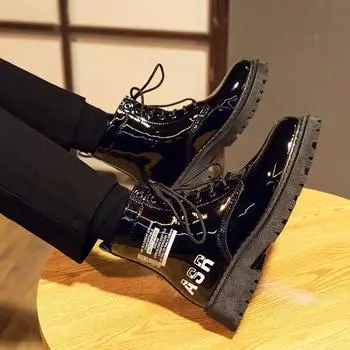 Short Barrel Ankle Rubber Booties Male Shoes Lace Up Men s Boots Hot Selling Low Price Offers Non Slip Classic Cheap Sale Offer 39