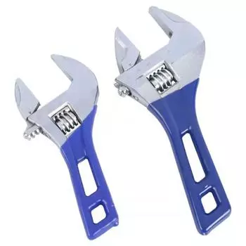 Short Handle Universal Spanner Scale Bathroom Wrench Mini Adjustable Wrench Tubing Hand Tool 150mm