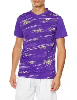 Short Sleeve Shirt Game Shirt Purple SS [Yonex] (Fit Style) (039)