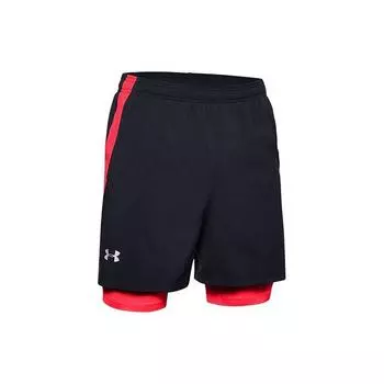Шорты для бега 2-в-1 Under Armour Launch, мужские, черные 1326576-003 S