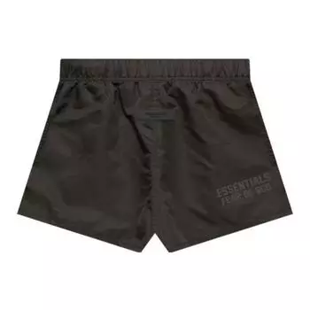 Шорты для бега Fear of God Essentials Осень/Зима 22 с однотонной биркой с логотипом Низ унисекс Кремовый, вересково-серый FOG-FW22-704 XS