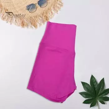 Шорты для йоги Slim Fit Высокая эластичность Утягивающий живот Бесшовные Быстросохнущие Защитные от воздействия Подтянутые ягодицы Высокая талия Спортивные шорты для бега L белый