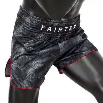 Шорты Fairtex Slim Cut Muay Thai Boxing Shorts размер S, черные