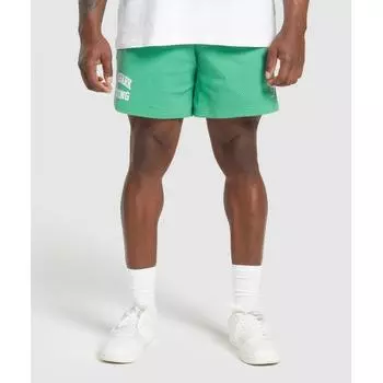 Шорты GYMSHARK Lifting Mesh 7 Lagoon Green A6A3O ECH2 XS