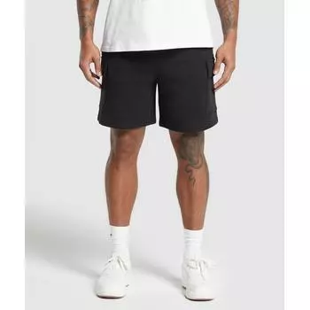 Шорты GYMSHARK Rest Day Essentials Cargo 7, черные A6A3M BB2J XS