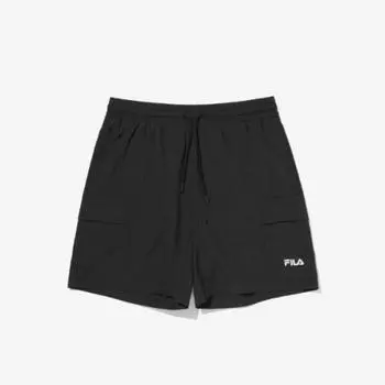 Шорты из жатого хлопка FILA, состоящие из 5 частей FS2TRG2408MBLK