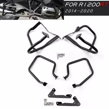 Шоссе Crash Tank Bars Bumper для BMW R1200RT R1200 RT R 1200 RT 2014-2020 Защита двигателя мотоцикла Stunt Cage Protectors