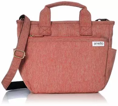 Shoulder bag SPS Lightweight heathered poly tote type shoulder pink [Anello Grande] GU-H2315 water-repellent