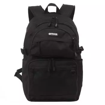 Shoulder large capacity bag pack ODA026 black free [Outdoor Products]