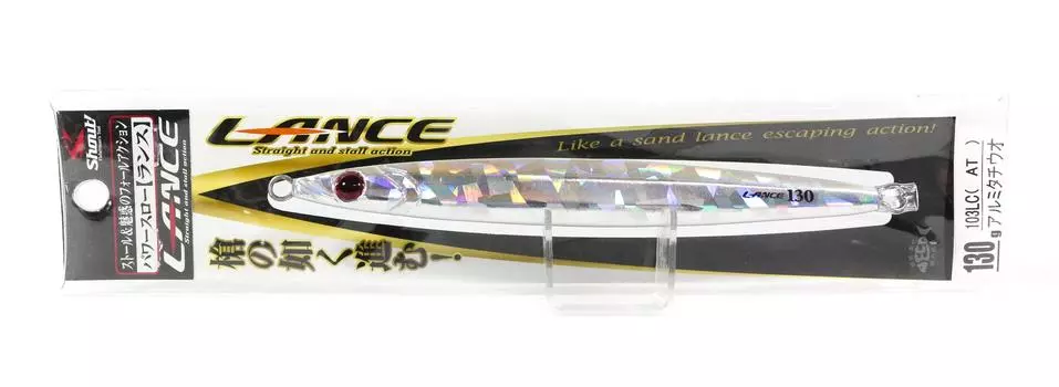 Shout 103-LC Metal Jig Lance Slow Fall Long 130 грамм CH (6682)