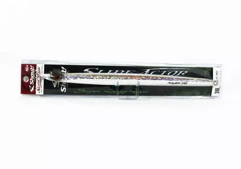 Shout 124-SA Metal Jig Slide Actor Long 240 грамм SF (7479)