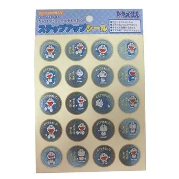Showa Note Step Up Seal Doraemon Well Made 10 Pack KU-2