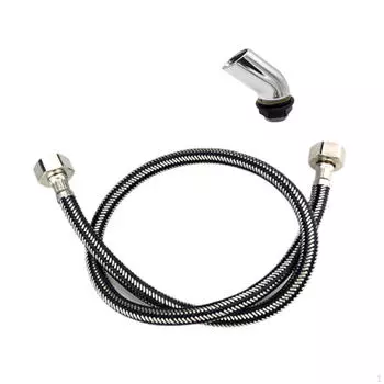 Shower Tube Bracket Hose Connector Tool Handheld for Hairdressing,Hair Wash Basin Showerhead