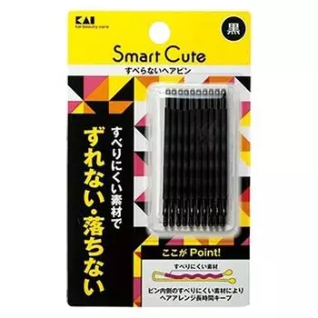 Шпилька KAI SmartCute черная, нескользящая