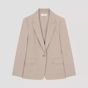 [shs Miss] Formal Regular Set Up Jacket Swsjko11010 Be beige/55