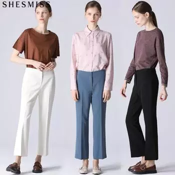 Shs Miss Jenny Mini Flare Solid Pants DARK BLUE (DL)/55