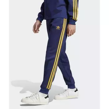 Штаны Adidas Classic Sst Track Pants темно-синие желтые Ij6998 XL