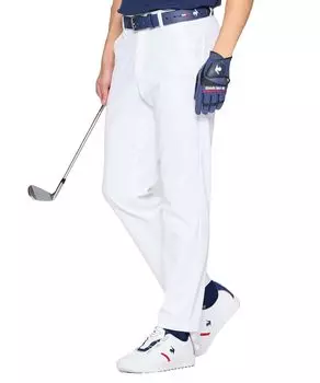 Штаны Coq Sportif Golf с защитой от пота и УФ-излучения на каждый день WH00 [Le Golf], длина 9/10, слаксы, влагоотводящие, сохнущие, эластичные, защита, использование, гольф, LG5SLP50M,