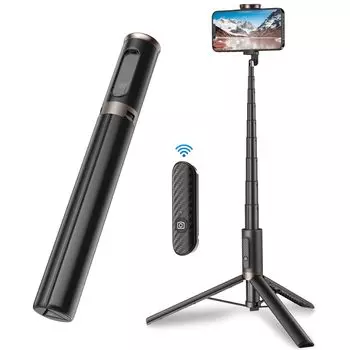 Штатив для смартфона KKZN 170 см, селфи-палка, штатив, Sankyaku, подставка для смартфона, мобильный штатив для смартфона, 3-ножная селфи-палка Jidoribo с перезаряжаемым пультом дистанционного управления