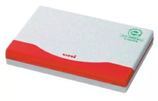 Штемпельная подушка Mitsubishi Pencil Stamp Pad Uni Обычная бумага Быстросохнущая Нет. 3 HSP3F.15 Красный