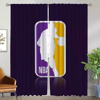 Шторы от комаров для гостиной N-NBA Blackout Curtain Partition Home Interior Curtains 2 Pieces Shades Kitchen Elegant W50xH70cmx2pcs-CL