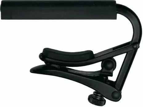 SHUBB Capo Tast для классической гитары Черный хром C-2K Черный хром
