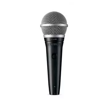 SHURE PGA48 LC without a cabled dioid type dYNAMIC microphone for voice []
