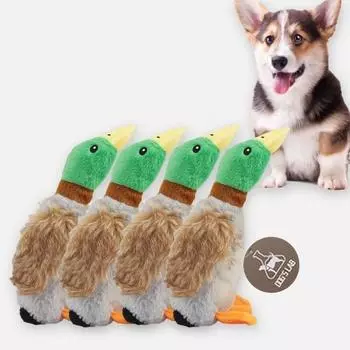 Шуршащая игрушка для щенков Dog s Lab, 4 собаки, разные цвета