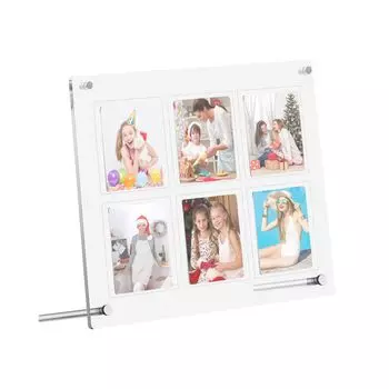 siawadeky Card Display 4 Полностью карта 3 слоя Отдельный винт Акриловая карта износа царапин Совместимость с Торговым Аниме Персонаж Карты Чехол,