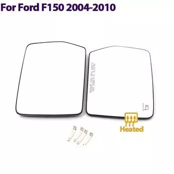 Side Heated Electric Wide Angle Wing Mirror Glass For Ford F-150 F150 XL King Ranch Raptor SuperCrew 2004-2010 1pc Left
