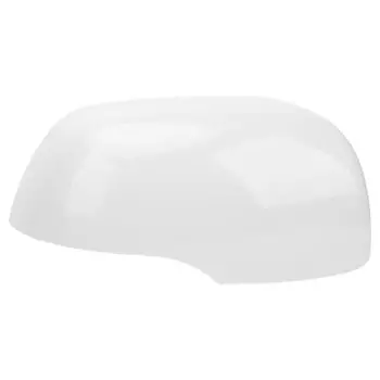 Side Mirror Cap Cover White Protective Anti Scratch Exterior Rear View Mirror Housing Replacement