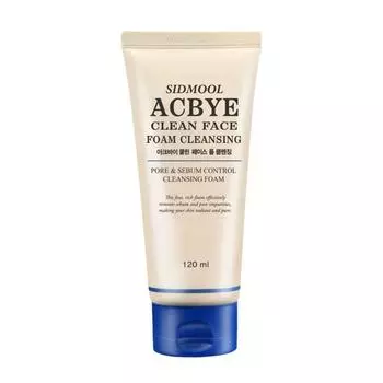 SIDMOOL Acbye Clean Очищающая пенка для лица 120мл 1 PCS