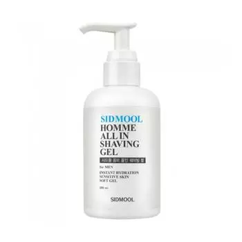 Гель для бритья Sidmul Homme All-In, 1 упаковка, 200 мл
