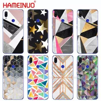 silicon phone cover case for xiaomi mi 9 SE 9t PRO CC9 SE A3 Lite redmi NOET 7 7S PRO 7A go k20 pro y3 Marble Line Geometric xiaomi mi A3