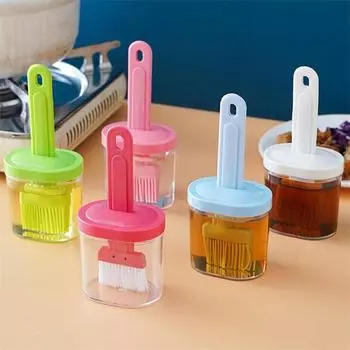 Silicone Bottle-Brush High Temperature Resistant BBQ-Brush Household Baking Oil-Brush Pancake Brush Multipurpose Kitchen Utensil