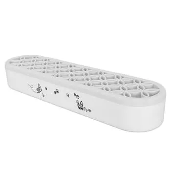 Silicone Desktop Brush Storage Box Multipurpose Multiple Slot Flexible DIY Make Up Brush Storage