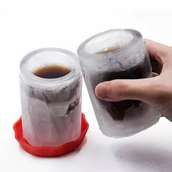 Silicone Ice Mold Cup Shape Ice Tray Maker Ice Cup Silicone Mold For Summer Party Outdoor Ice Cream Tools Kitchen Accessories
