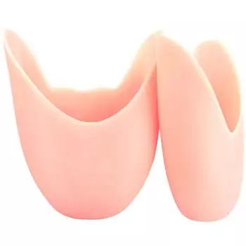 Silicone Shoes Toe Protector Pointe Shoes Toe Cap Cover Toe Sleeve Ballet Toe Pads Dance Movement Flesh