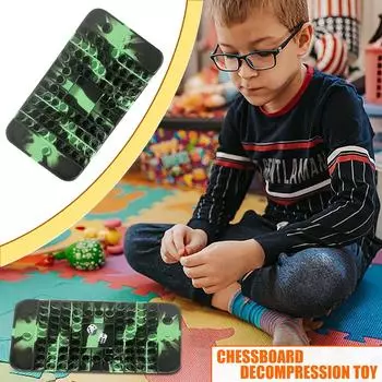 Silicone Tie-Dyed Checkerboards Are Popular Sensory Toys For Children And Adults