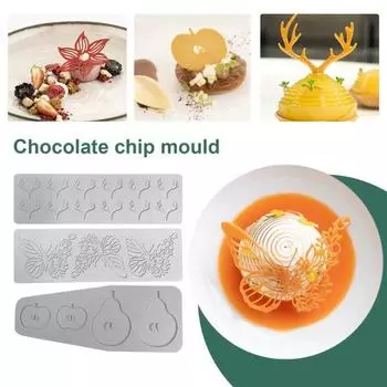 Силиконовая форма для шоколада Yousheng Christmas Snowflake для украшения торта, коврики для отпечатков помадки, формы для выпечки, многоцелевой инструмент для выпечки дома C