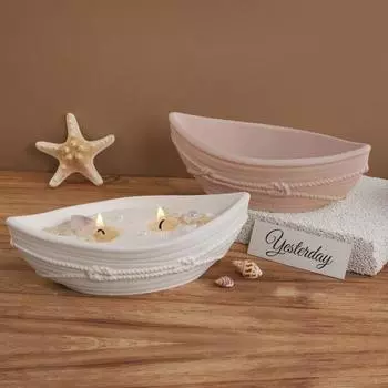 Силиконовая форма для свечей Nar с узором из пеньковой веревки, форма для миски из смолы, контейнер для хранения, форма для свечей, мыла, шоколада, товары для рукоделия для дома белый