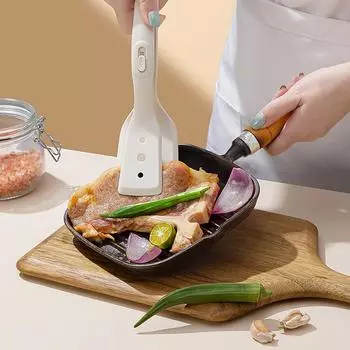 Силиконовые кухонные щипцы для приготовления пищи, многофункциональные антипригарные специальные лопатки для приготовления пищи CHINA