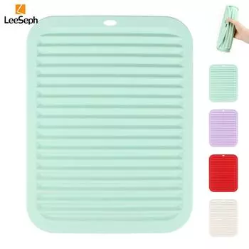 Силиконовые подставки Leeseph для горячих блюд, кастрюль и сковородок, подставки под горячее для кухонных столешниц, коврики-прихватки для домашней кухни 22x29 cm