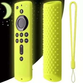 Силиконовый чехол для Amazon Fire TV Stick 4K 2018 пульт дистанционного управления противоударный противоскользящий защитный чехол для Fire TV Stick 2nd 4th зелёный
