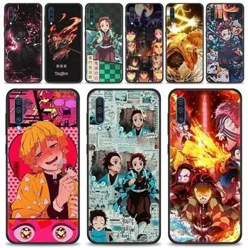 Силиконовый чехол для Samsung Galaxy A50 A70 A10 A20e A30 A40 A20s A10s A10e A80 A90 A60 A30s, чехол в виде ракушки, Demon Slayer Kimetsu, аниме For Samsung A10e