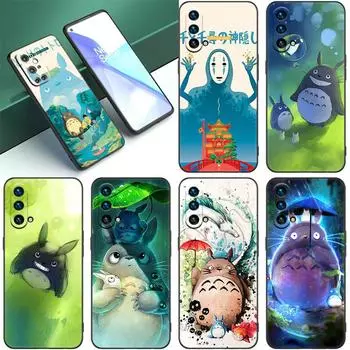 Силиконовый чехол для телефона Anime Studio Ghibli Totoro для OnePlus 10T 10R 9RT 8T 7T Pro Nord 2 N10 N100 N200 CE2 Lite 2T ACE 5G Cover OnePlus 7